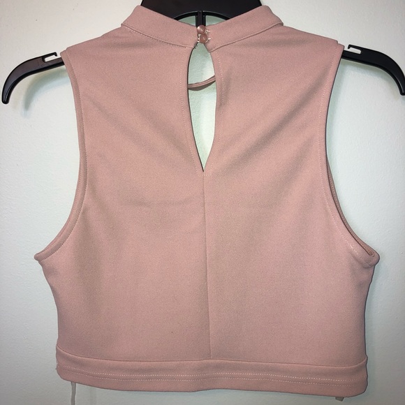 Charlotte Russe Mauve Crop Top - Picture 3 of 3